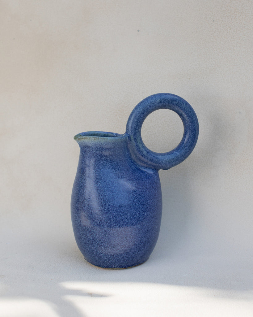 Cobalt Ring Pitcher